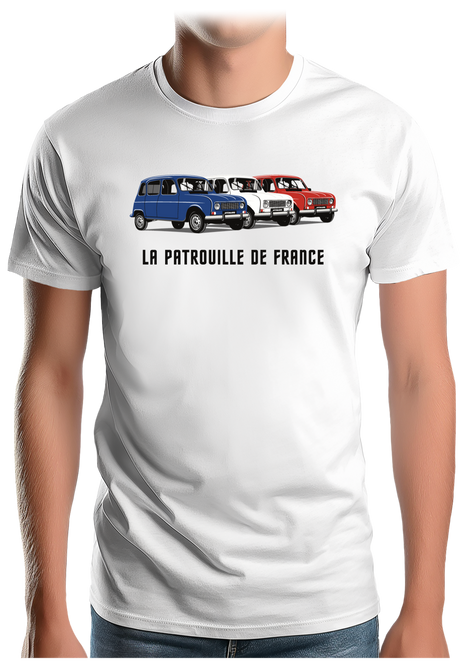 T-Shirt Homme Patrouille de France 4L