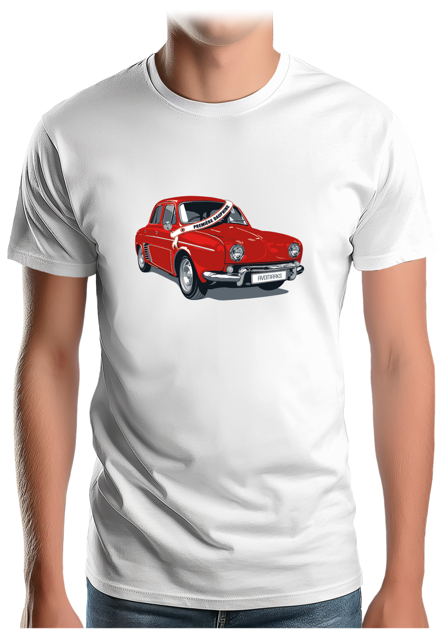 T-Shirt Homme Voiture première dauphine, miss France