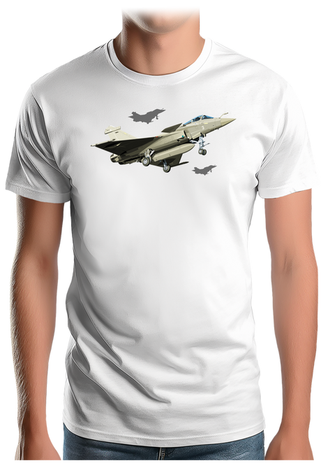 T-Shirt Homme L'avion de chasse français