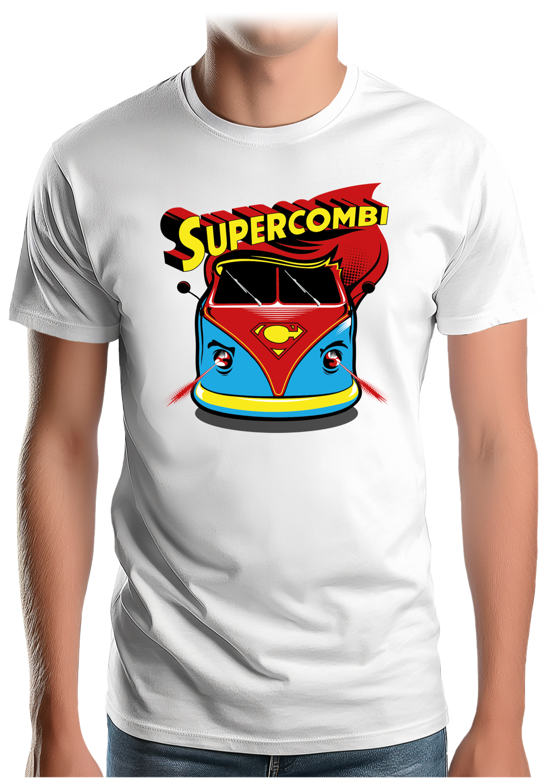 T-Shirt Homme Le combi des Super héros