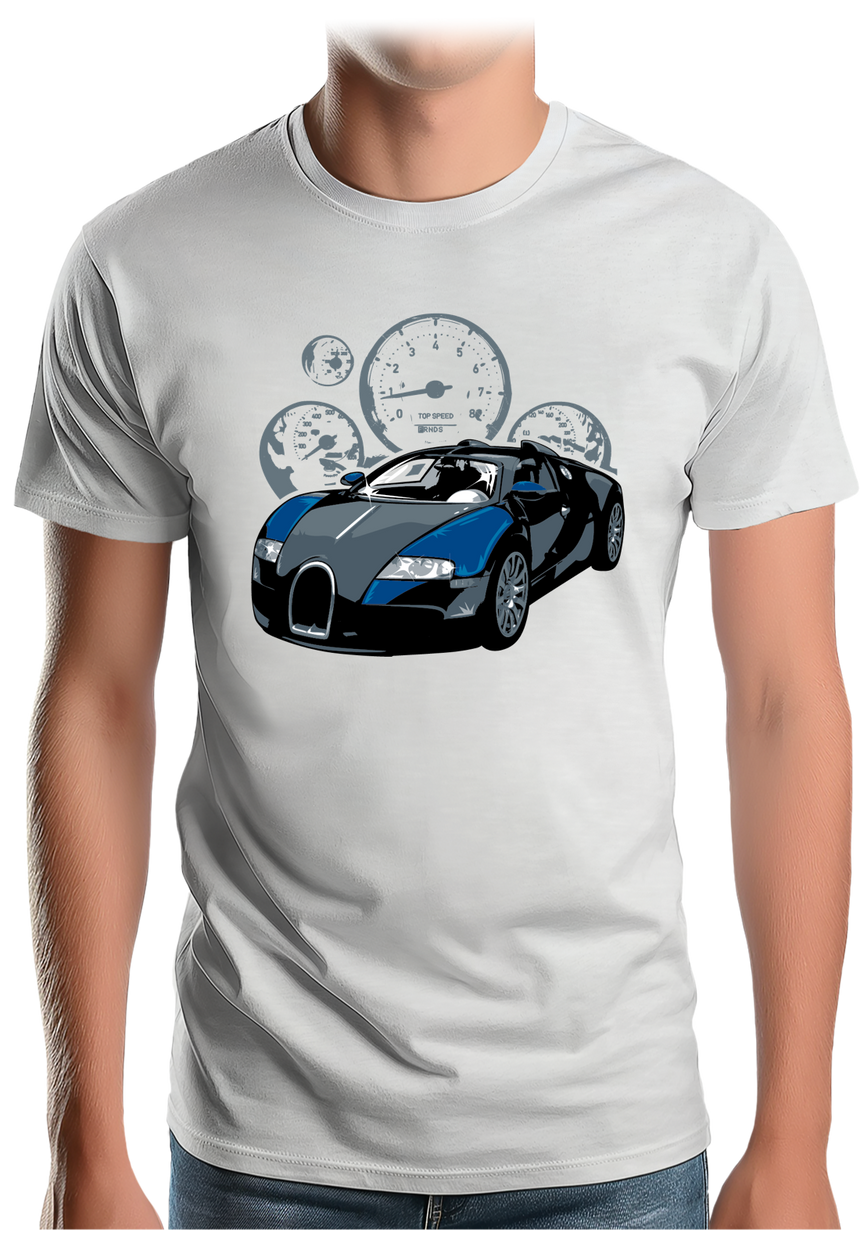 T-Shirt Homme Voiture Top Speed Bug