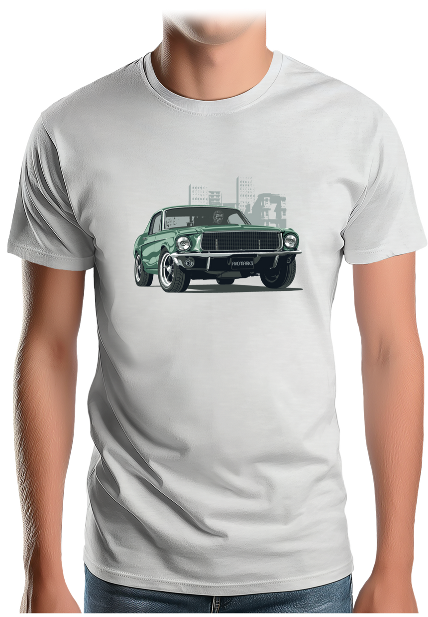 T-Shirt Homme La voiture à McQueen