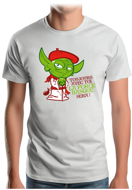 T-Shirt Homme La force basque sera avec toi