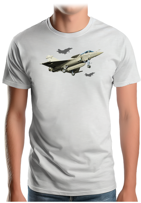 T-Shirt Homme L'avion de chasse français