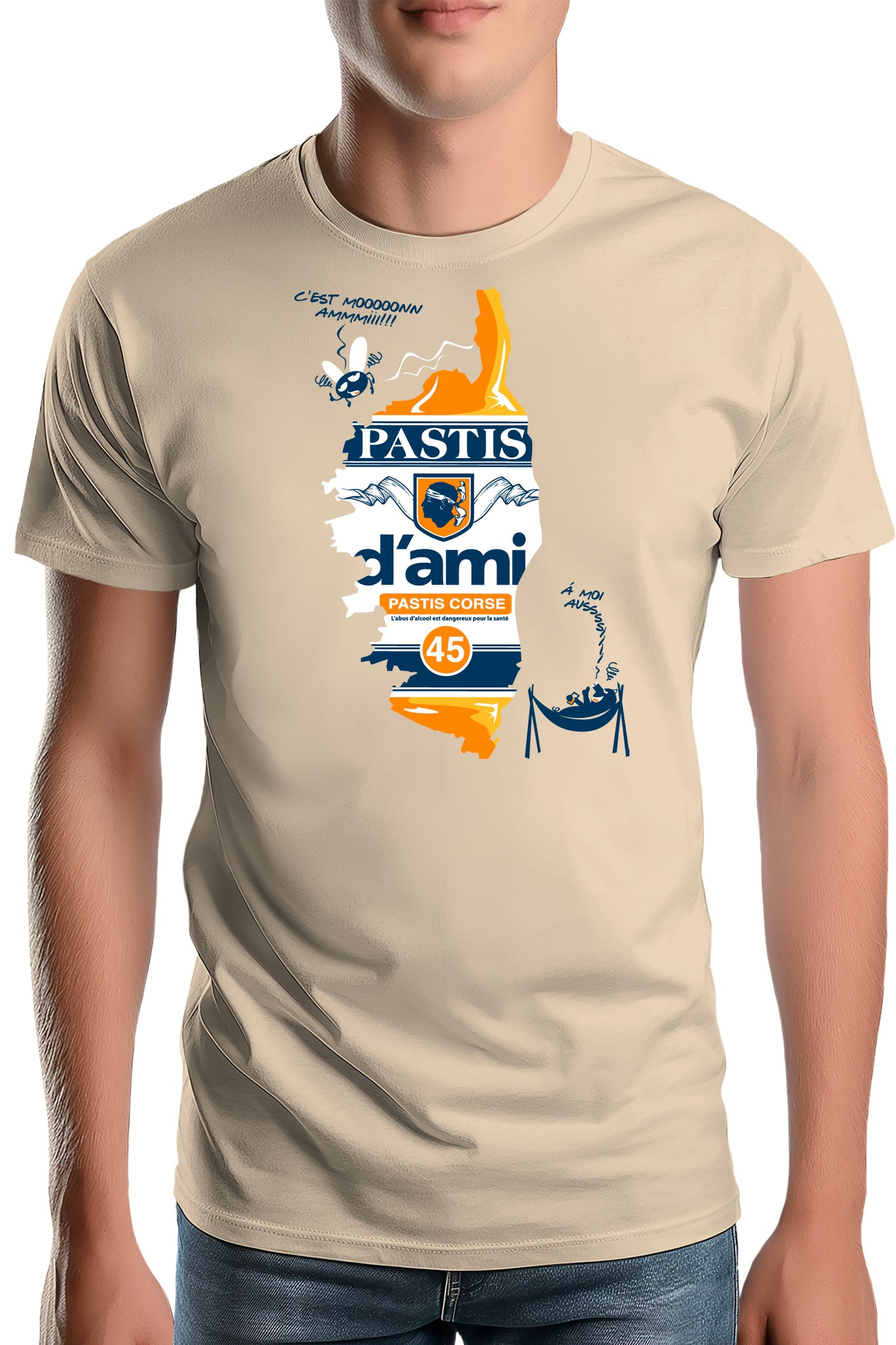 T-Shirt Homme Boisson Corse