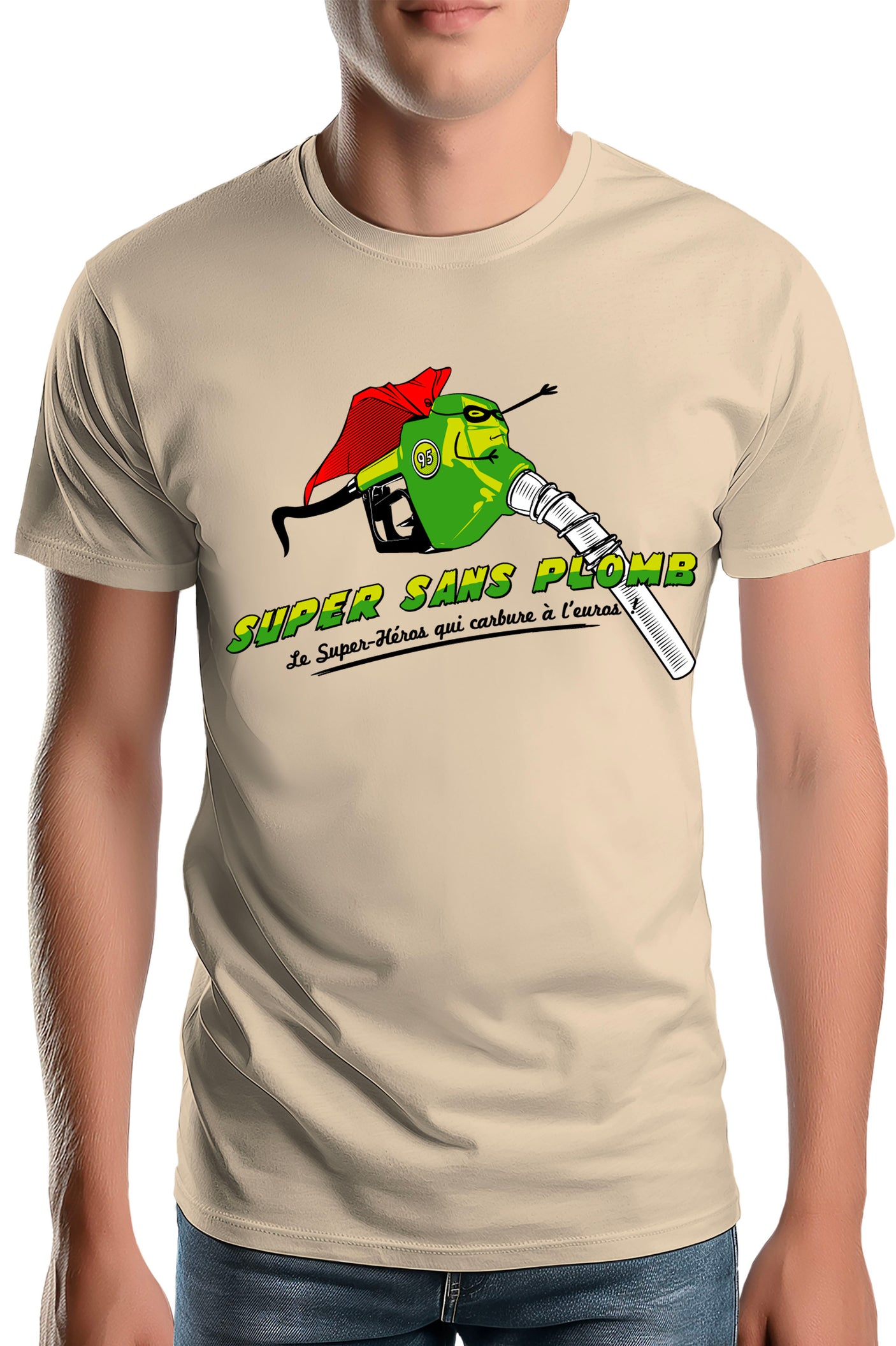 Tee-Shirt Homme Super Sans Plomb 95