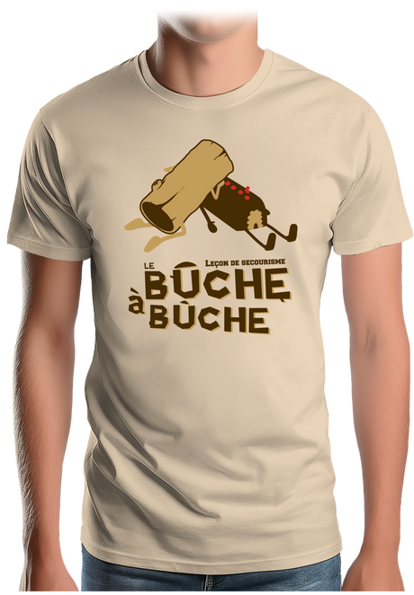 T-Shirt Homme Le Bûche à Bûche