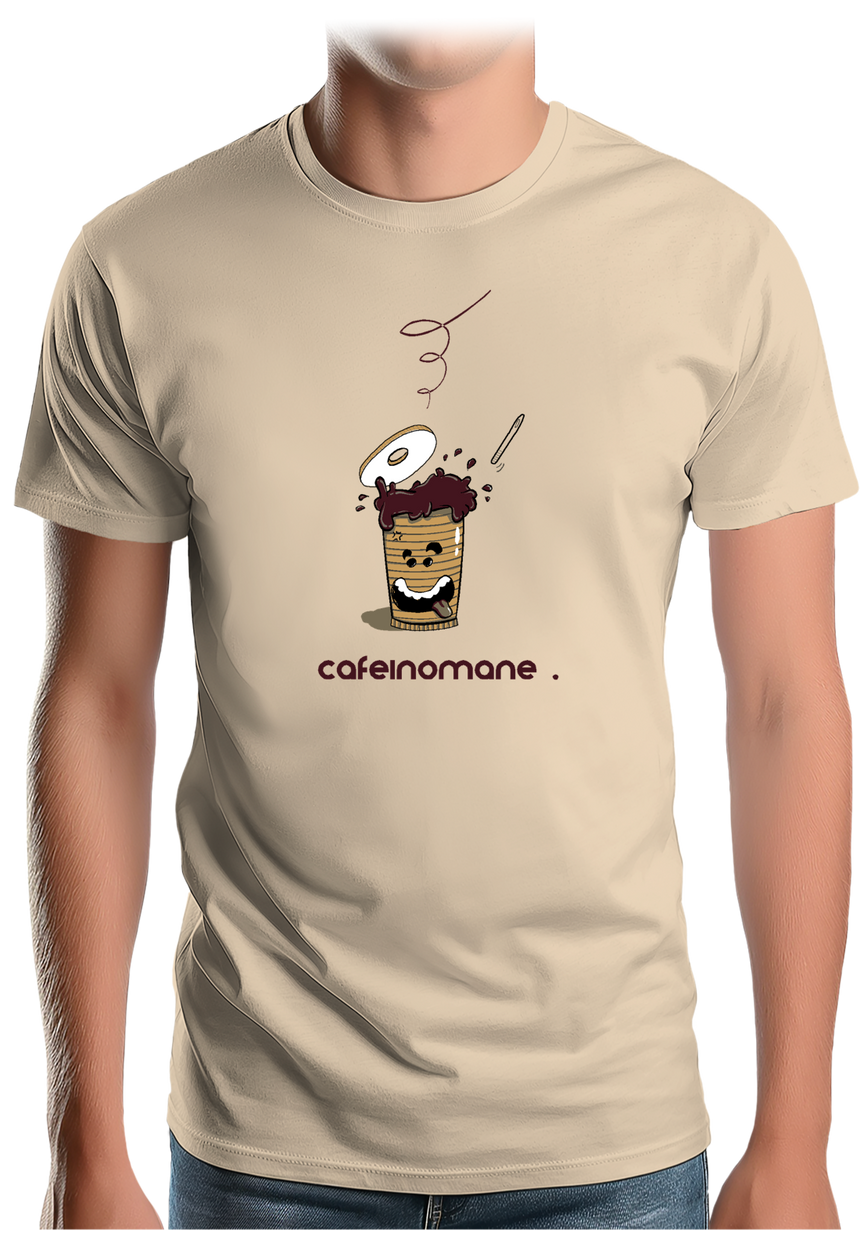 T-Shirt Homme Cafeinomane
