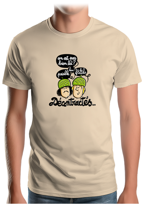 T-Shirt Homme Glands Décontractés