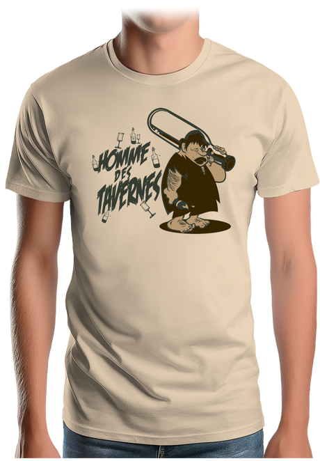 T-Shirt Homme Homme Des Tavernes