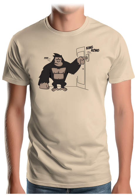 T-Shirt Homme King Kong sonnette