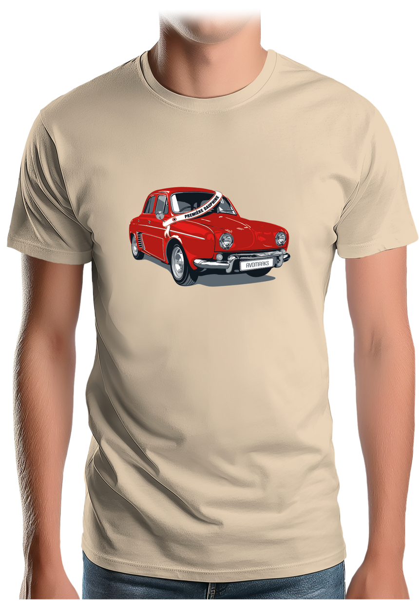 T-Shirt Homme Voiture première dauphine, miss France