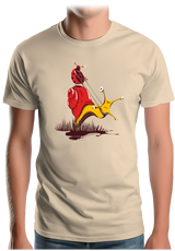 T-Shirt Homme Escargot Et Coccinelle