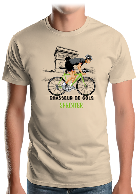 T-Shirt Homme Chasseur de Cols - Sprinter