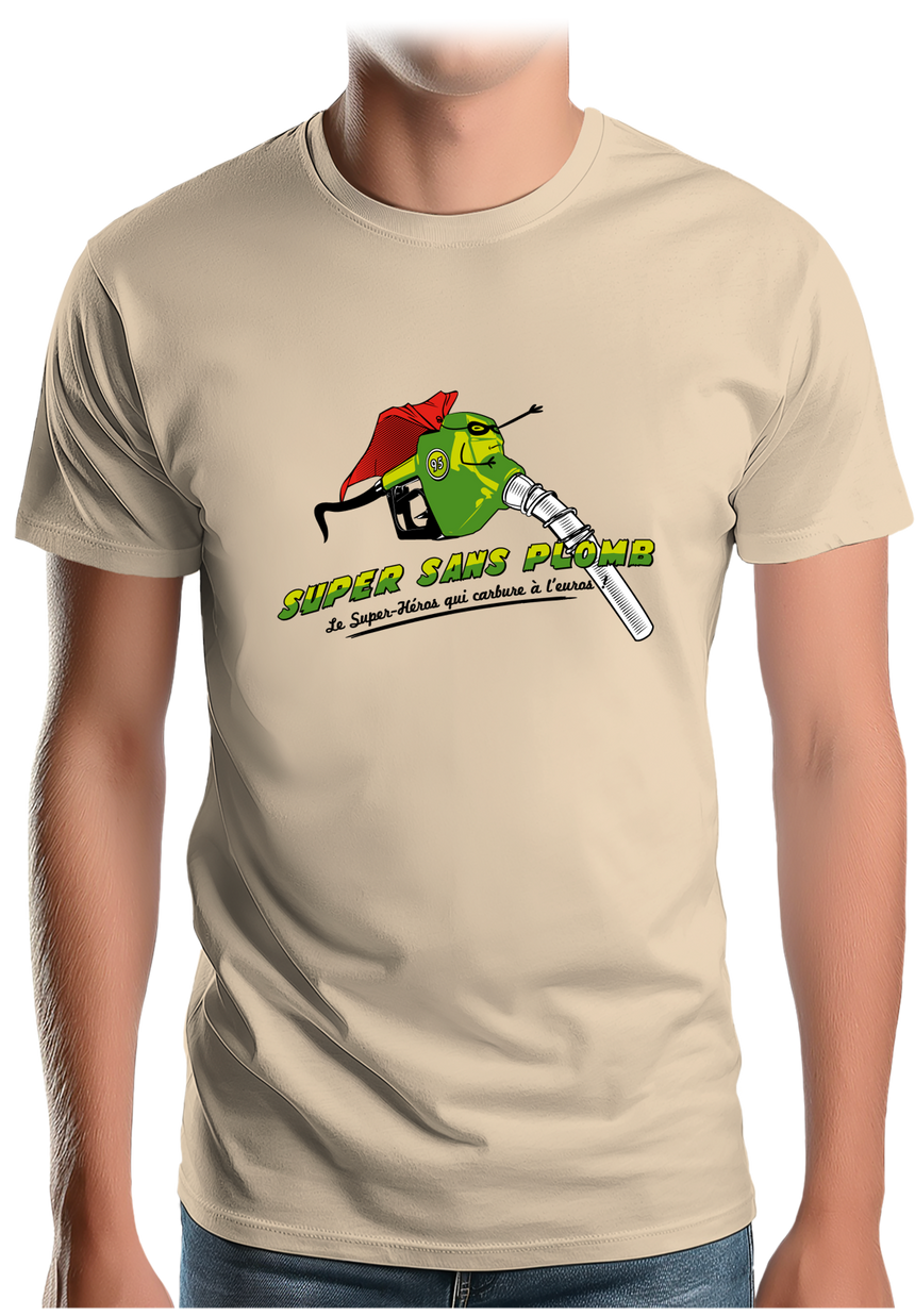 T-Shirt Homme Super Sans Plomb 95