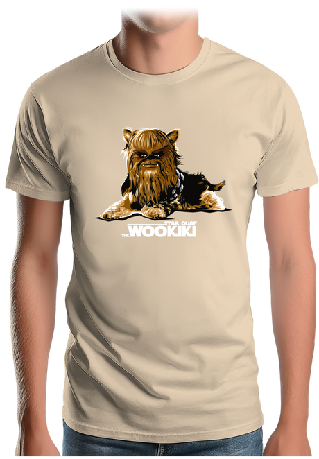 T-Shirt Homme Star ouaf, the Wookiki le chien