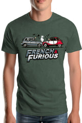 T-Shirt Homme French & Furious 4L contre deuch