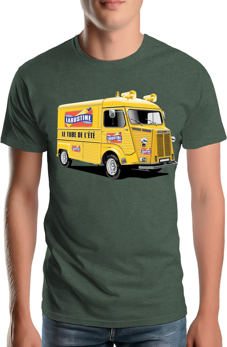 Tee-Shirt Homme Type H tour de france la rustine