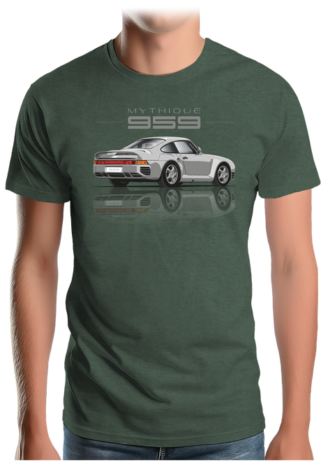 T-Shirt Homme Voiture 959, le début d'un univers