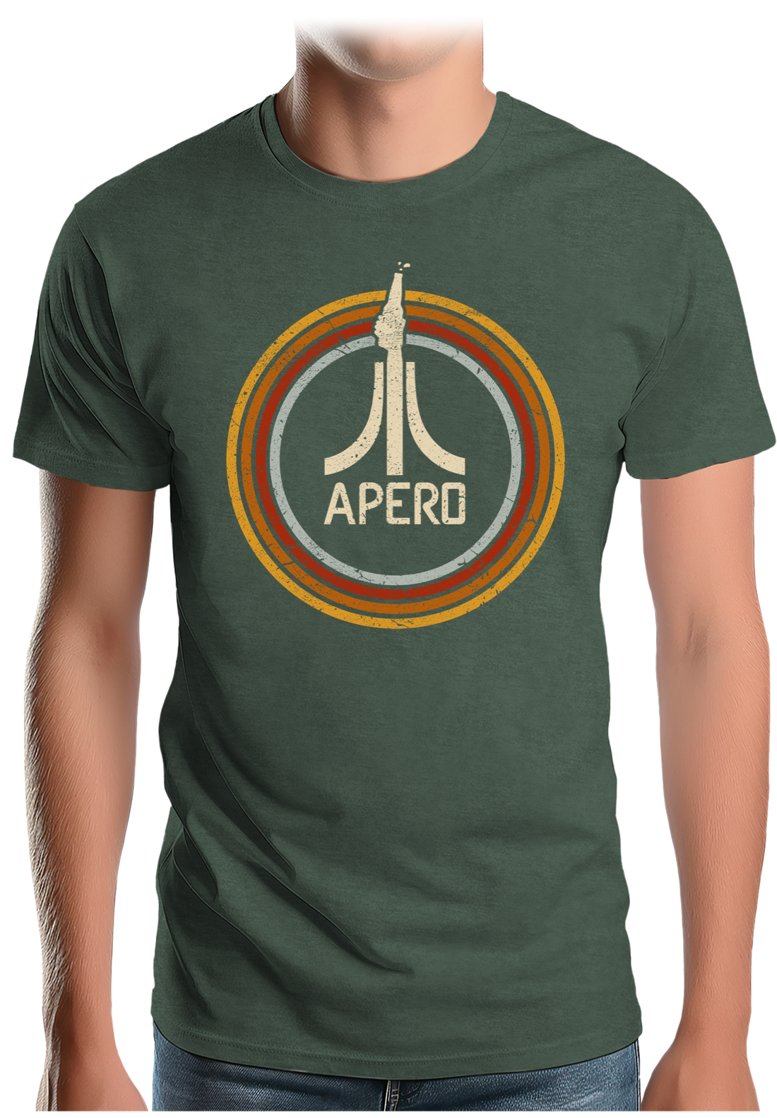 T-Shirt Homme Apéro rétro