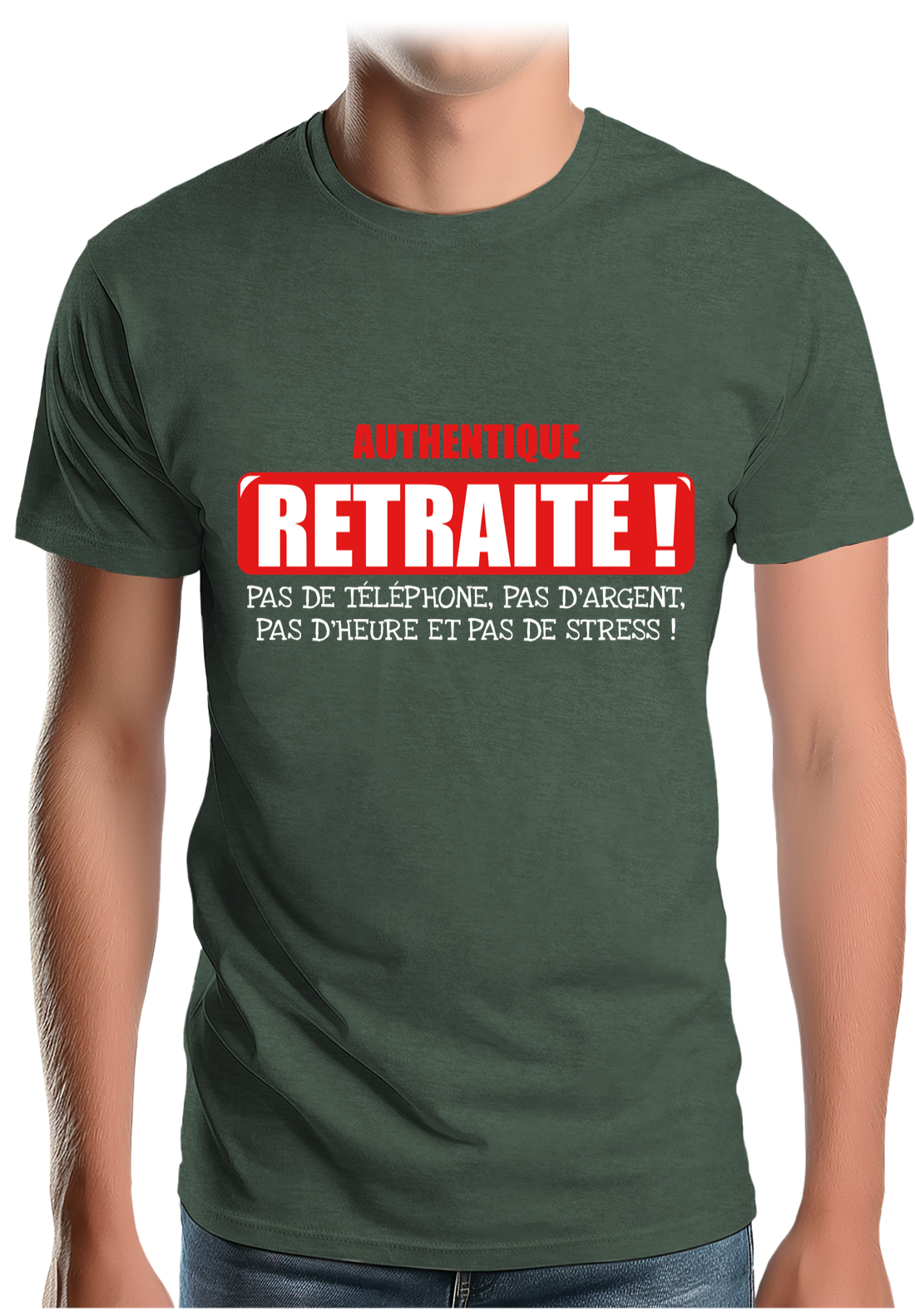 T-Shirt Homme La vérité sur les retraités