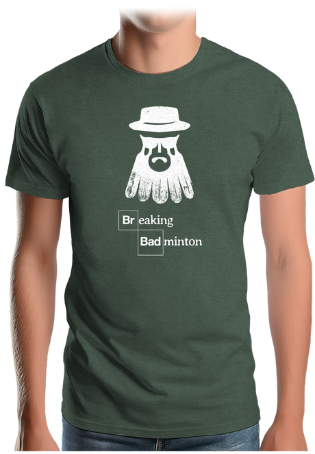 T-Shirt Homme Breaking Badminton