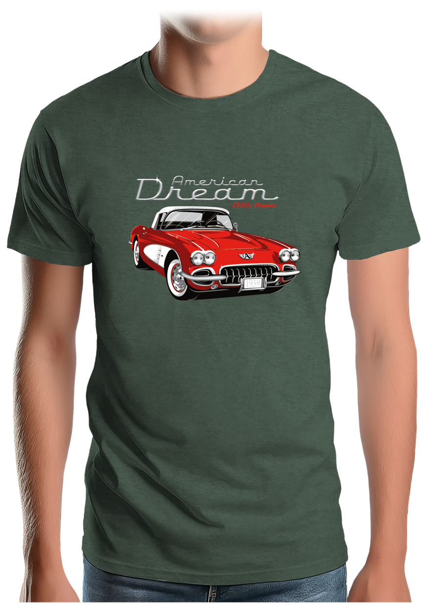 T-Shirt Homme Voiture American Dream Stingray