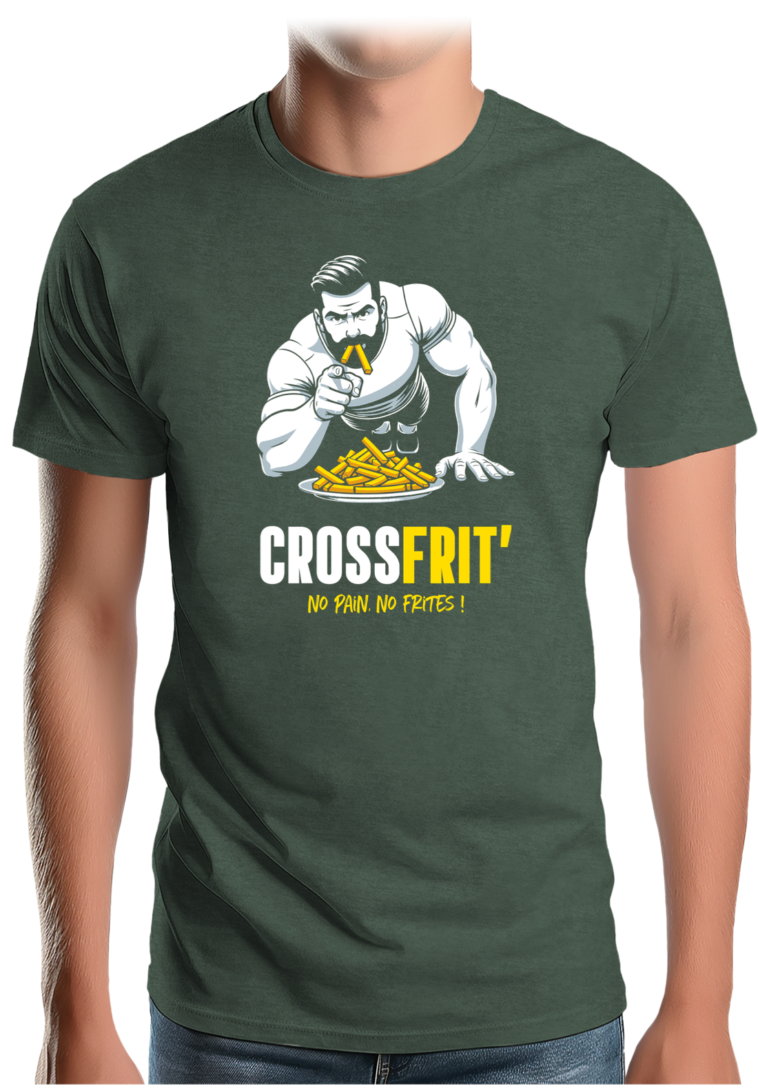 T-Shirt Homme Crossfit version Crossfrit'