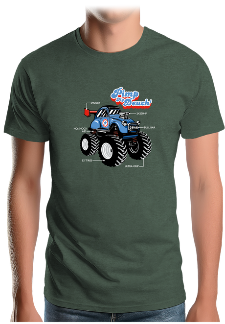 T-Shirt Homme Monster Deuch