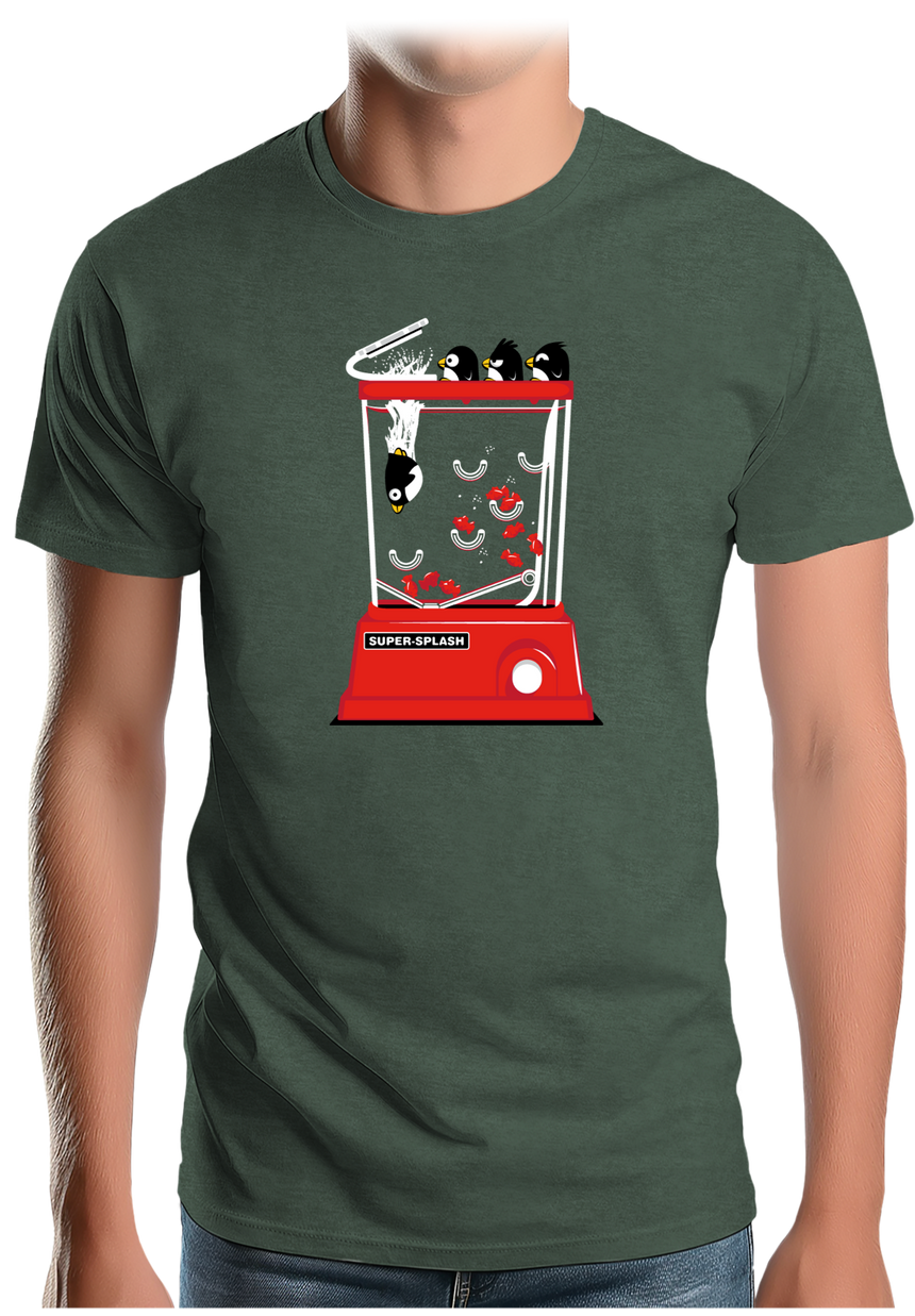 T-Shirt Homme Super Splash Pingouin