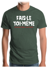 T-Shirt Homme Fais le toi même moi je suis à la retraite