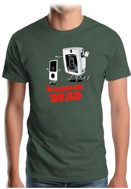 T-Shirt Homme Ze Walkman dead