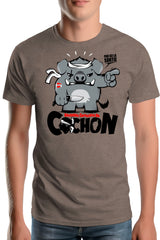 Tee-Shirt Homme Veritable Caractere De Cochon