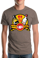 Tee-Shirt Homme Coldwar whisky contre vodka