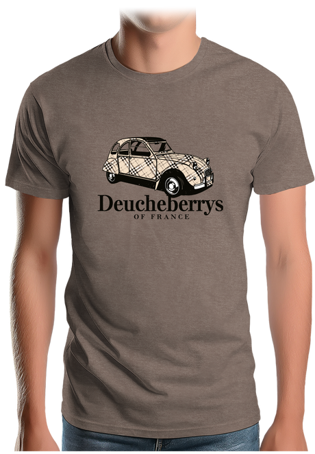 T-Shirt Homme Voiture 2CV Deuchberrys