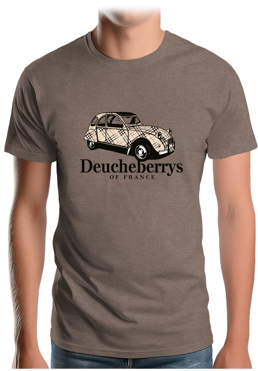 T-Shirt Homme Voiture 2CV Deuchberrys