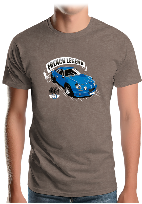 T-Shirt Homme Voiture French Legend 1961