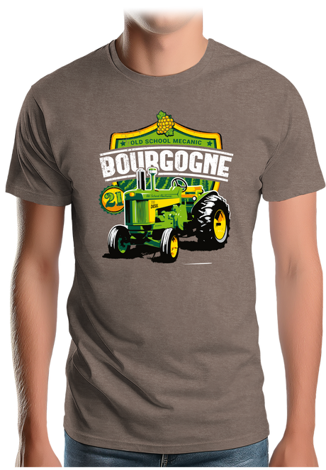 T-Shirt Homme Tracteur Old school Mecanic