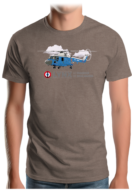 T-Shirt Homme Le Lynx des airs