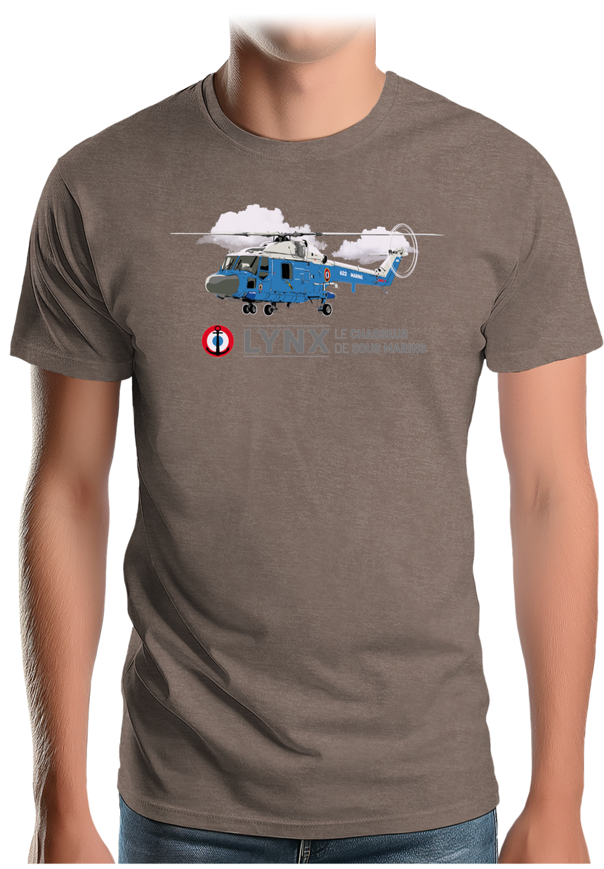 T-Shirt Homme Le Lynx des airs