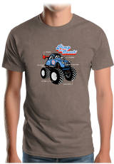 T-Shirt Homme Monster Deuch