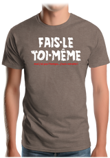 T-Shirt Homme Fais le toi même moi je suis à la retraite