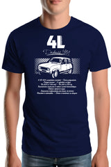 Tee-Shirt Homme Voiture 4l Pour Les Fans