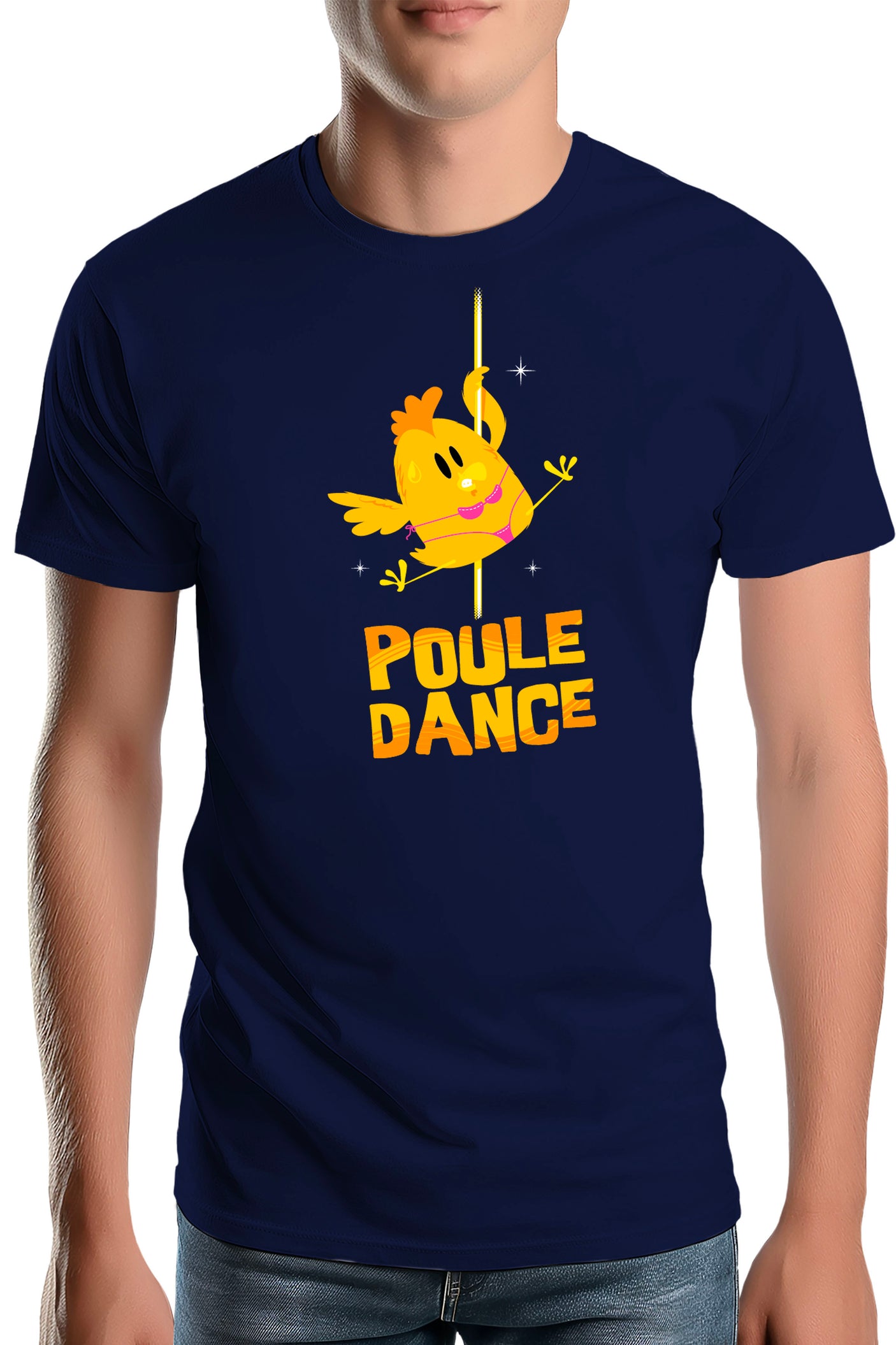Tee-Shirt Homme Poule Dance