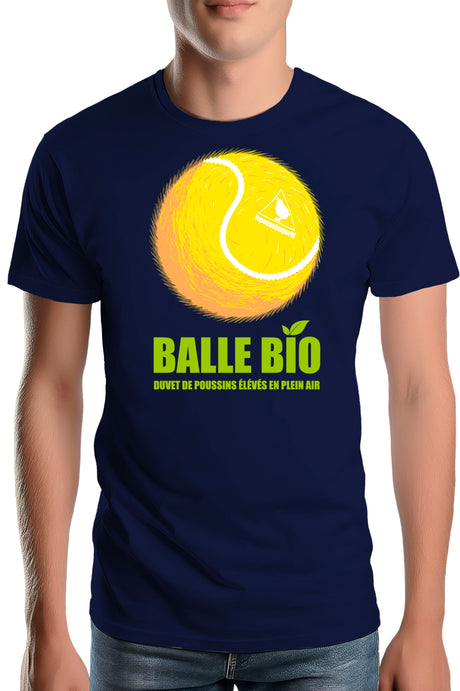 Tee-Shirt Homme Balle de tennis BIO