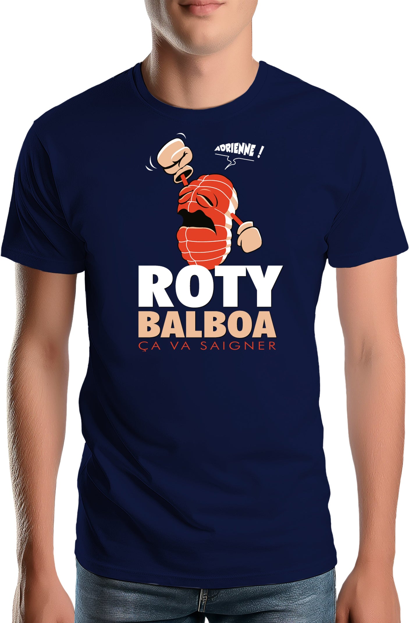 Tee-Shirt Homme Roty Balboa Ca Va Saigner