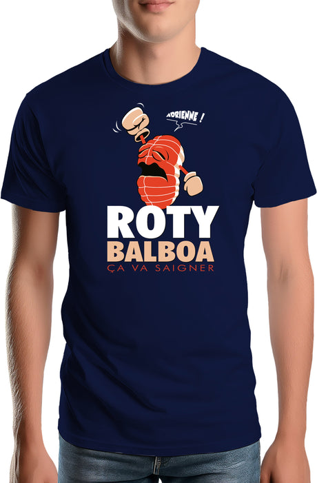 Tee-Shirt Homme Roty Balboa Ca Va Saigner