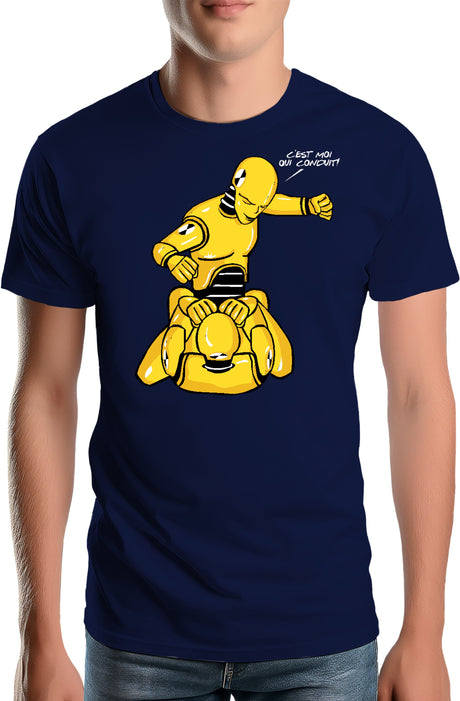 T-Shirt Homme Mannequin crash test qui conduiras