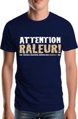 Tee-Shirt Homme Attention raleur en bronze