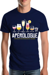 Tee-Shirt Homme Le spécialiste de l'apéro